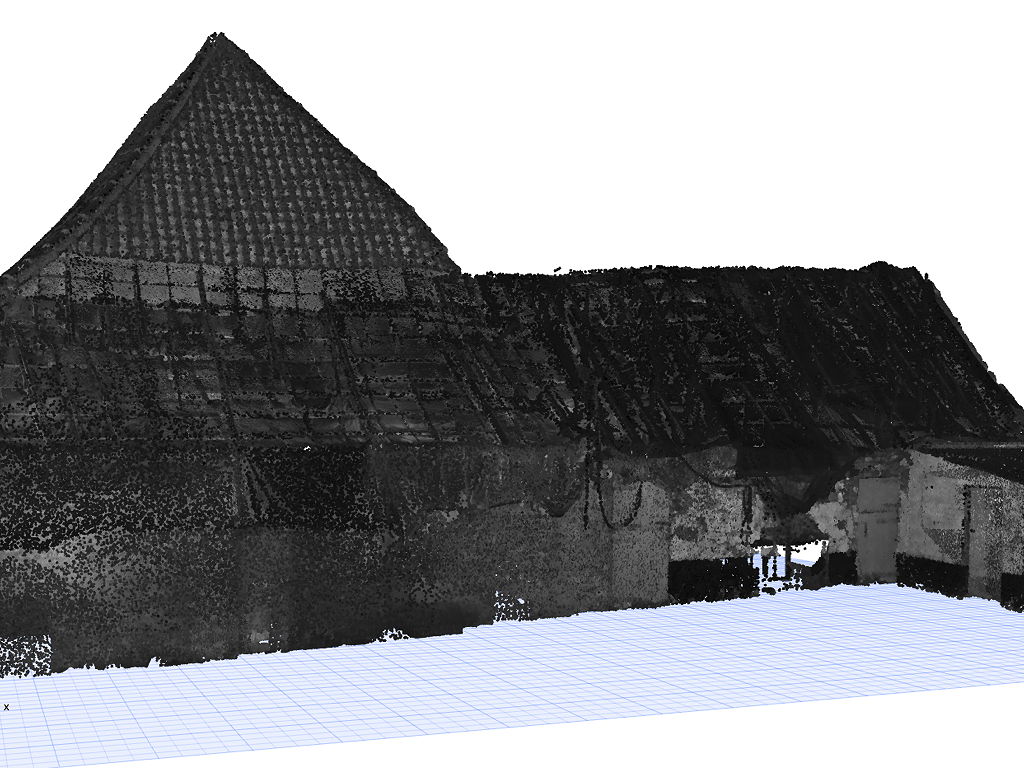 3D model uit pointcloud - pointcloud