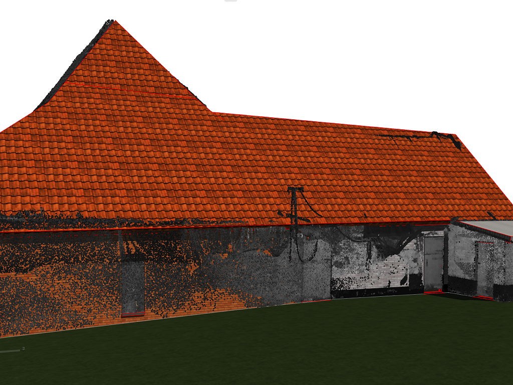 3D model uit pointcloud - meer model dan pointcloud